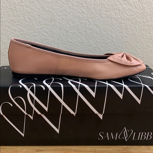 Sam & Libby Leather Flats - Picture 4 of 8